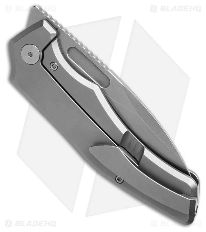 Griffin Company Scout F3.5 Frame Lock Knife Stonewashed Ti (3.5" SW)