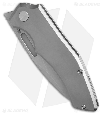 Griffin Company Scout F3.5 Frame Lock Knife Stonewashed Ti (3.5" SW)
