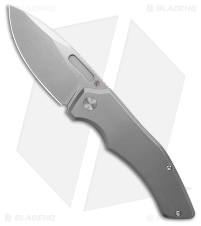 Griffin Company Scout F3.5 Frame Lock Knife Stonewashed Ti (3.5" SW)
