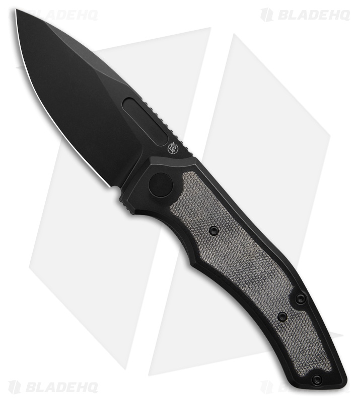 Griffin Company Scout F3.5 frame-lock knife with black micarta inlays