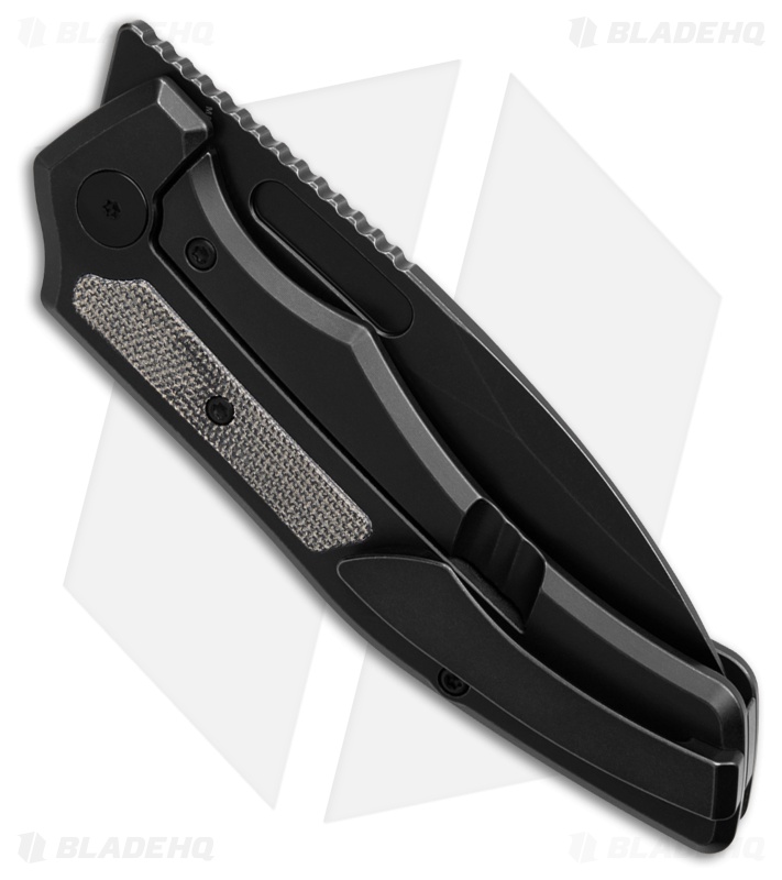 Griffin Company Scout F3.5 Frame Lock Knife Ti + Black Micarta Inlays (3.5" SW)