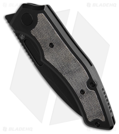 Griffin Company Scout F3.5 Frame Lock Knife Ti + Black Micarta Inlays (3.5" SW)
