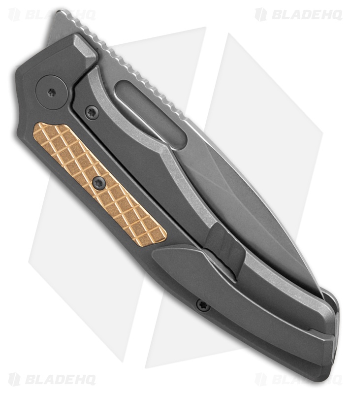 Griffin Company Scout F3.5 Frame Lock Knife Ti + Brass Milled Frag (3.5" SW)