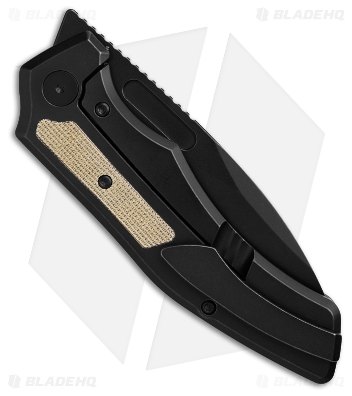 Griffin Company Scout F3.5 Frame Lock Knife Ti + Olive Micarta Inlays (3.5" SW)