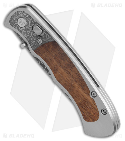 Harber Brand Custom Regal Pocket Knife Random Damascus w/ Koa Wood