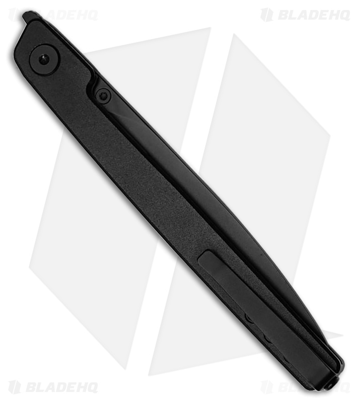 CJRB Lanky Liner Lock Knife Black Aluminum (3.6" Black)