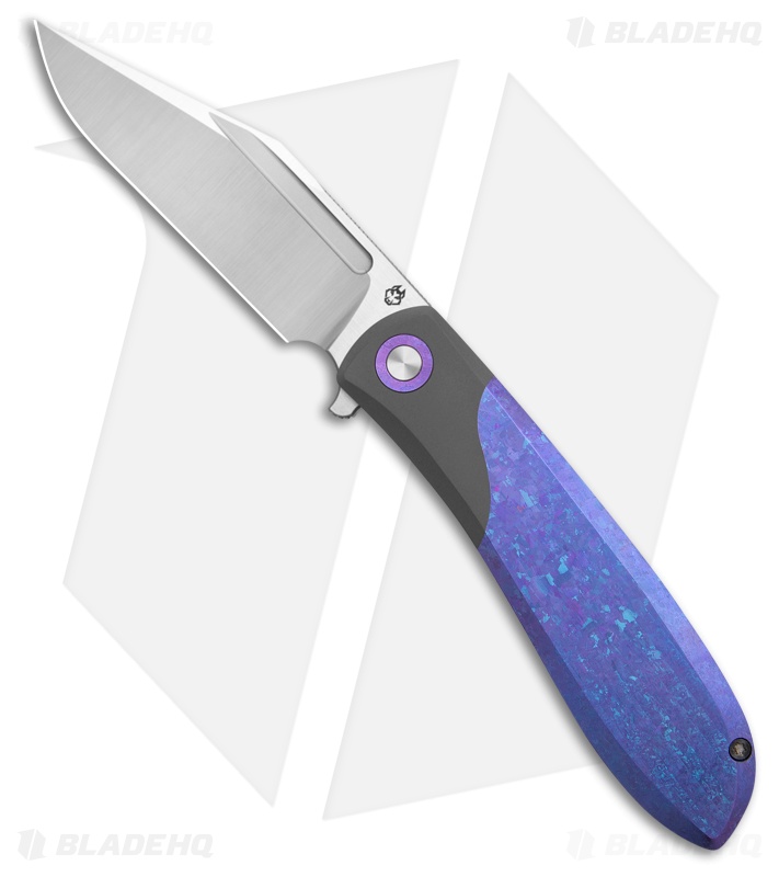 Jack Wolf Knives Scuffle | Crystalized Blurple Titanium