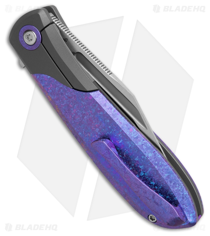 Jack Wolf Knives Scuffle | Crystalized Blurple Titanium