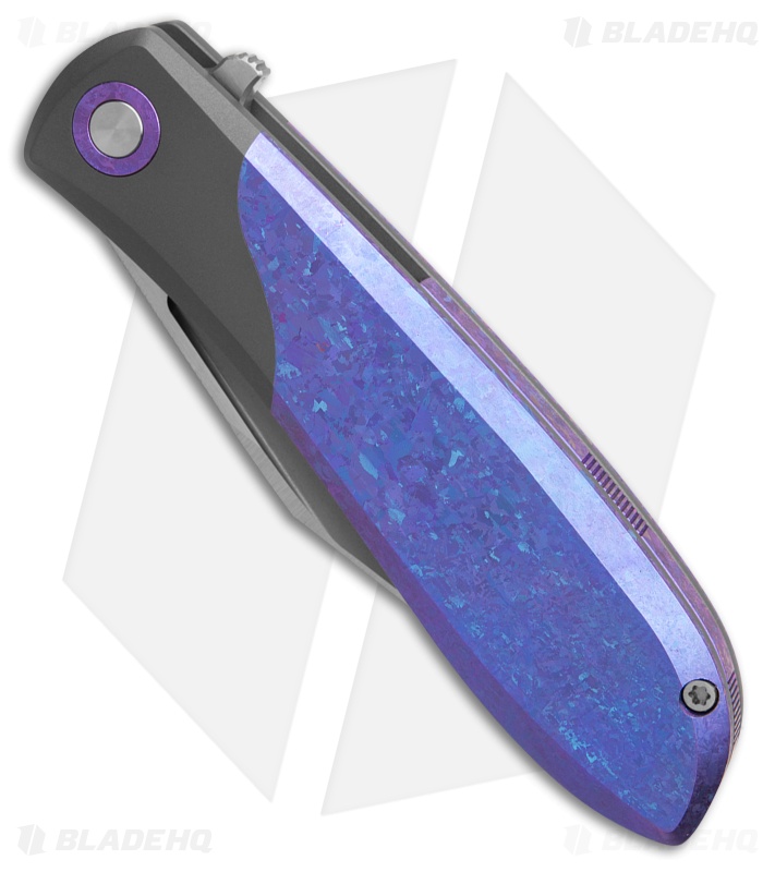 Jack Wolf Knives Scuffle | Crystalized Blurple Titanium