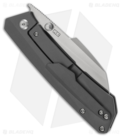 Kansept Contra Frame Lock Knife Gray Titanium (3.25" Satin S90V)