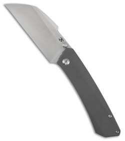 Kansept Contra Frame Lock Knife Gray Titanium (3.25" Satin S90V)