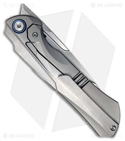 Ketuo Illusion Frame Lock Knife Titanium (3.5" Satin M390)