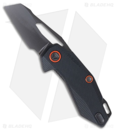 Ketuo Thorn Flipper Liner Lock Black G10 (2.00" Black PVD) 14C28N