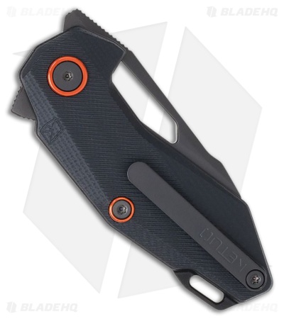 Ketuo Thorn Flipper Liner Lock Black G10 (2.00" Black PVD) 14C28N