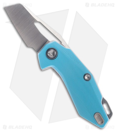 Ketuo Thorn Flipper Liner Lock Blue G10 (2.00" Satin PVD) 14C28N
