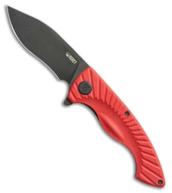 Kubey Knives Timberwolf Liner Lock Knife Green G-10 Black SW