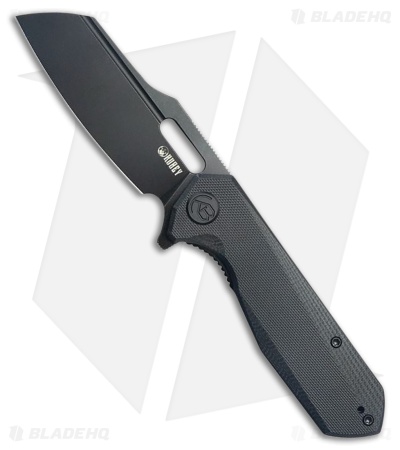 Kubey Knives Atlas Liner Lock Knife Black G-10 Black SW