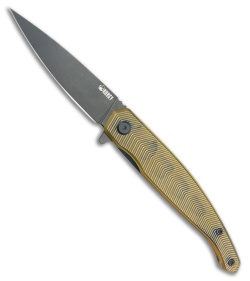 Kubey Knives MOS Hydra Liner Lock Knife Ultem (3.3" Black SW)