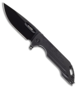 Ka-Bar Mark 25 Liner Lock Knife Black GFN (3.75" Black D2)