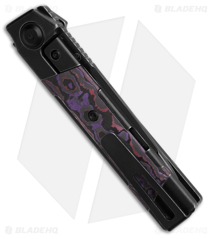 Kansept Kitpu Frame Lock Knife | Purple Haze Fatcarbon