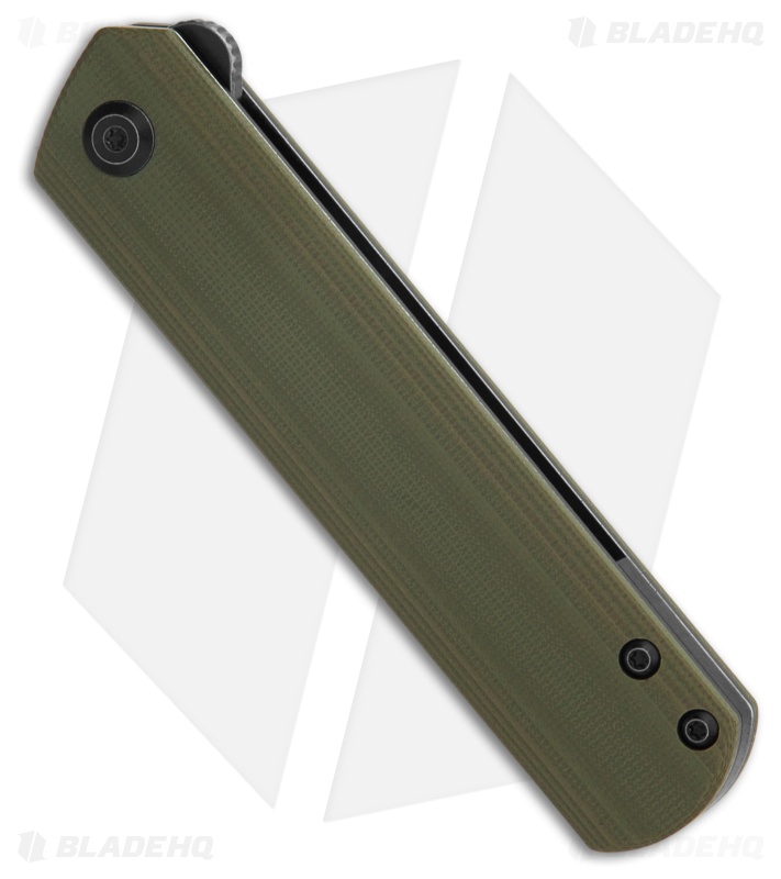 Kansept Knives Rolf Helbig Foosa Liner Lock Knife Olive Green G-10 (3.1" BW)