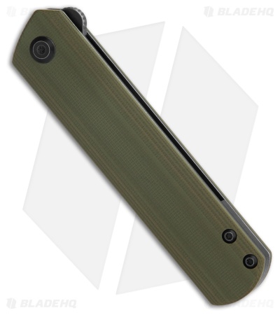 Kansept Knives Rolf Helbig Foosa Liner Lock Knife Olive Green G-10 (3.1" BW)