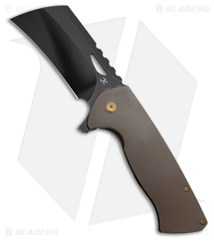 Kansept Knives Leviathan Knife Bronze Titanium SW