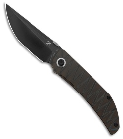 Kansept Knives Tarkin Knife Tiger Stripe Flamed Ti