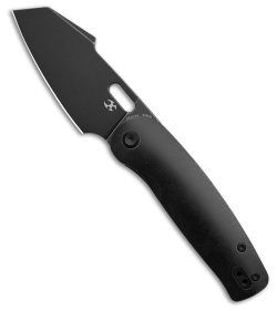 Kansept Orlok Liner Lock Knife Black Stonewashed Titanium (3" Black SW S35VN)