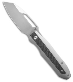Kansept Knives Thunderhead Knife Black Ti Copper CF Black SW