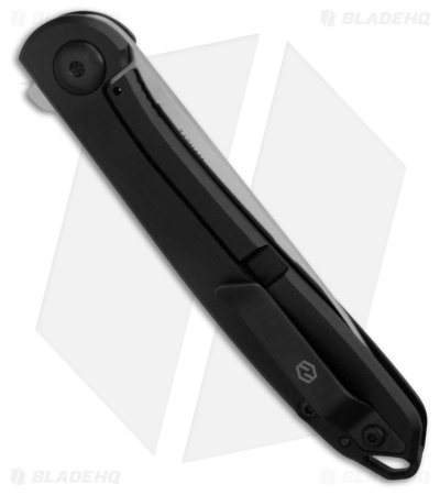 Karbon Knives Tidbit Frame Lock Knife Black PVD Steel (3" Satin)
