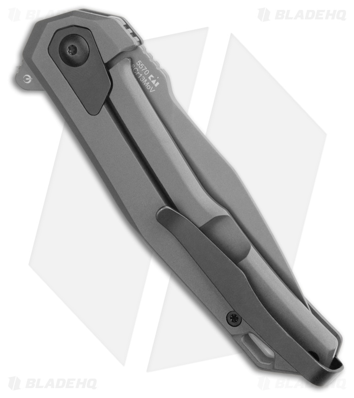 Kershaw Helitack Frame Lock Assisted Knife Steel + Gray