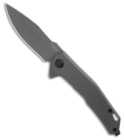 Kershaw Helitack Frame Lock Assisted Knife Gray Steel (3.25" Gray) 5570