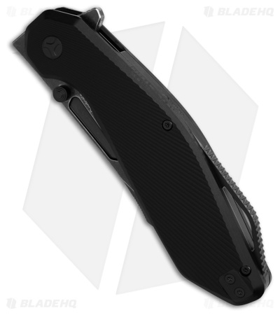 Ketuo Syndicate Liner Lock Knife Black PEI (3.75" Black Stonewash)