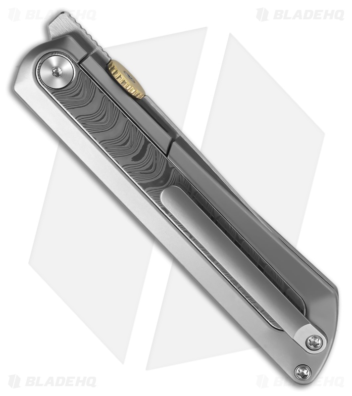 Kizer Quoll | Titanium | Drop Point Satin S45VN