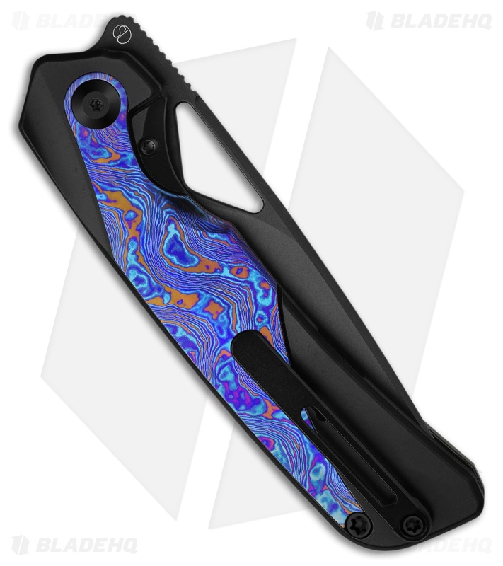 Kizer Topsail Pocket Knife | Titanium/Timascus | DLC