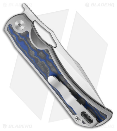Kizer Allure Liner Lock Knife Titanium + Vortex Micarta (3.5" Satin S45VN)
