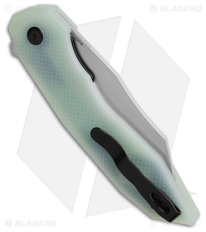 Kizer Porcupine Jade G-10 Wharncliffe Satin 9Cr18MoV