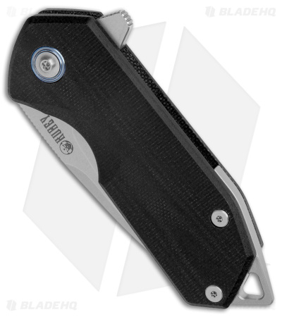 Kubey Campe Nest EDC Liner Lock Knife Black G-10 (2.3" Satin)
