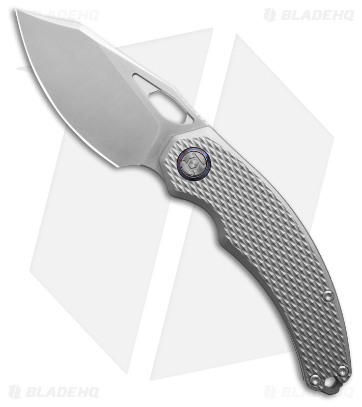 Kunwu Knives Padre Vanax Knife Titanium (Satin) - Blade HQ