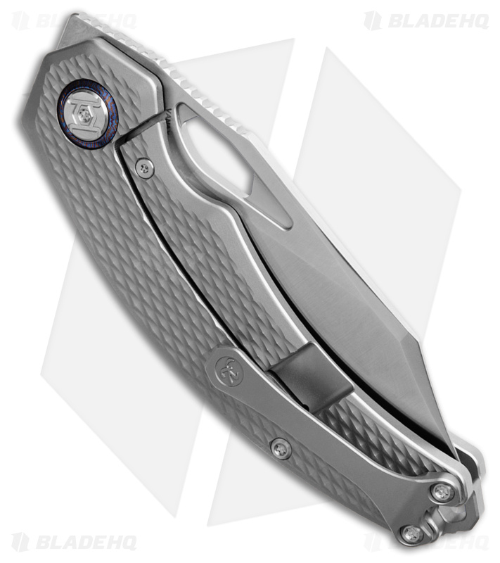 Kunwu Knives Padre Vanax Knife Titanium (Satin) - Blade HQ
