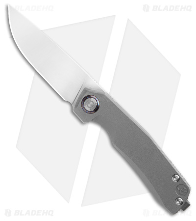 ももゴン。 Snap-on TSUNAGI グレー Lサイズ Kunwu Knives Big TAO M390 Knife - Gray Titanium - Blade HQ