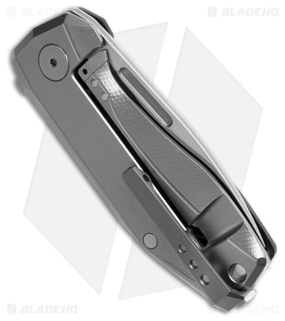LionSteel Nano Frame Lock Knife Carbon Fiber (2.75" Satin MagnaCut)
