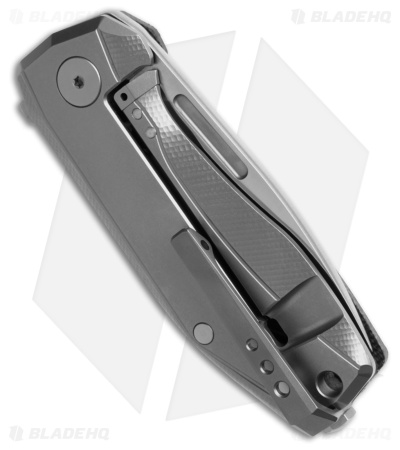 LionSteel Nano Frame Lock Knife Green Canvas Micarta (2.75" Satin MagnaCut)