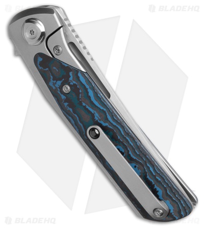 Liong Mah Design Warrior 3 Frame Lock Knife Arctic Storm CF (3.5" Satin)