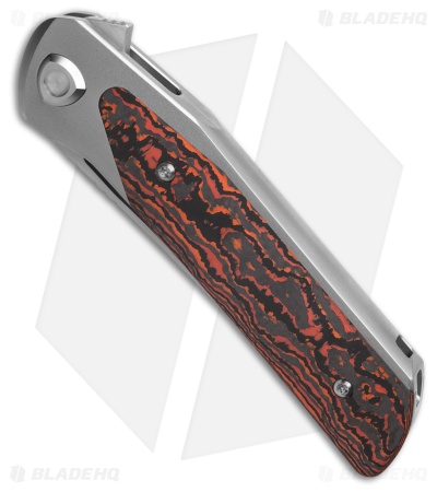 Liong Mah Design Warrior 3 Frame Lock Knife Mars Valley CF (3.5" Satin)