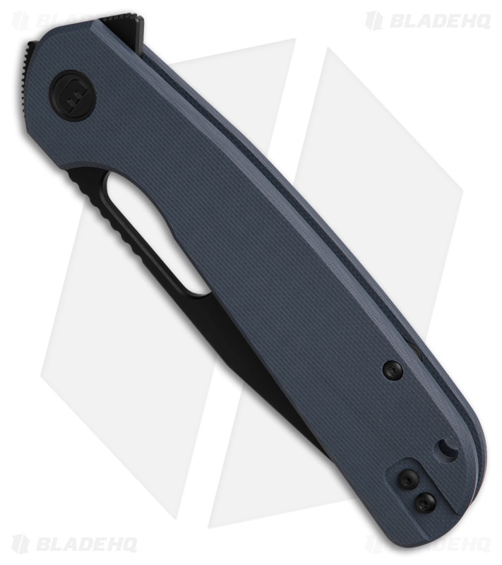 Liong Mah Eutektik Trinity Liner Lock Knife Denim G-10 (3.6" Black 14C28N)
