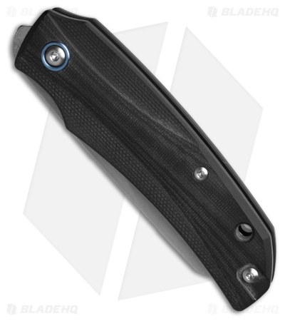 MKM Ice MagnaCut Liner Lock Knife Black G-10 (2.6" Stonewash)