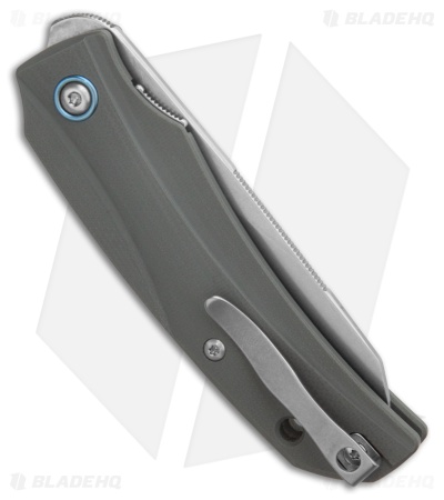 MKM Ice MagnaCut Liner Lock Knife Gray G-10 (2.6" Stonewash)