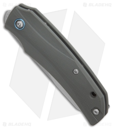 MKM Ice MagnaCut Liner Lock Knife Gray G-10 (2.6" Stonewash)